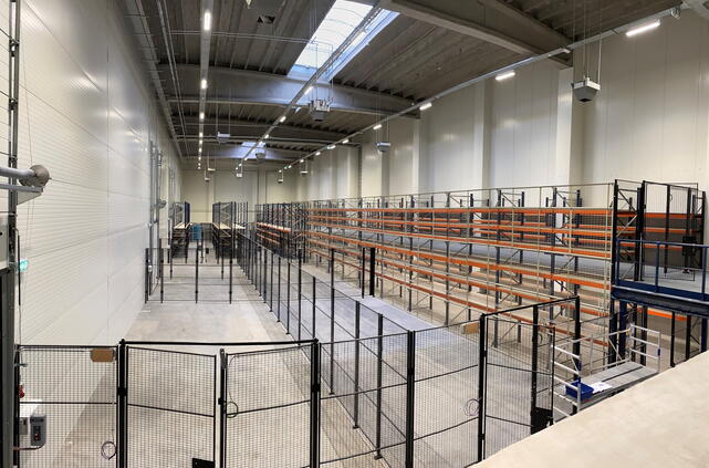 Hall verwarmd gedeelte