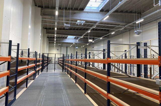 Hall rekken 1ste verdieping