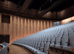zijaanzicht zaal
