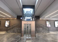 Zicht op lift